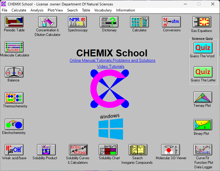CHEMIX School